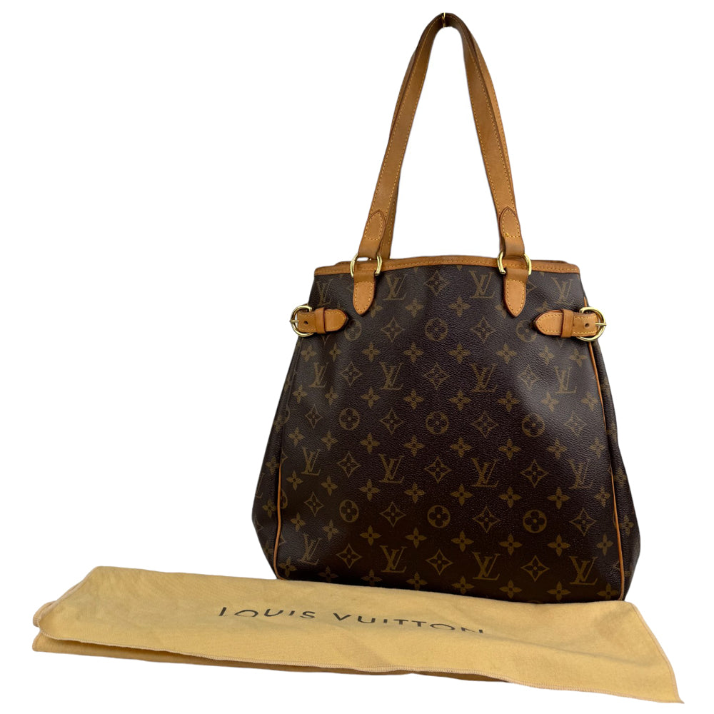 LOUIS VUITTON Batignolles Vertical Monogram Shoulder Bag LHQ495