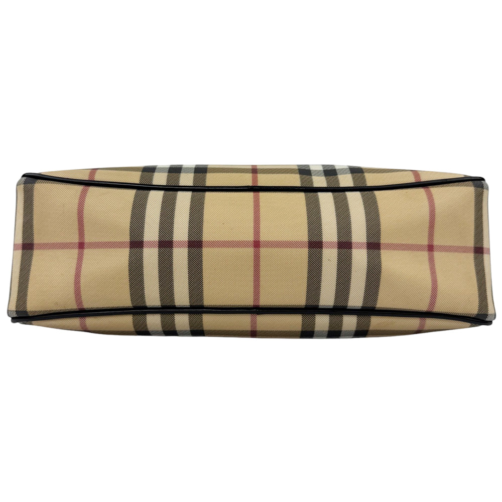 BURBERRY Nova Check Handle Bag LHQ497