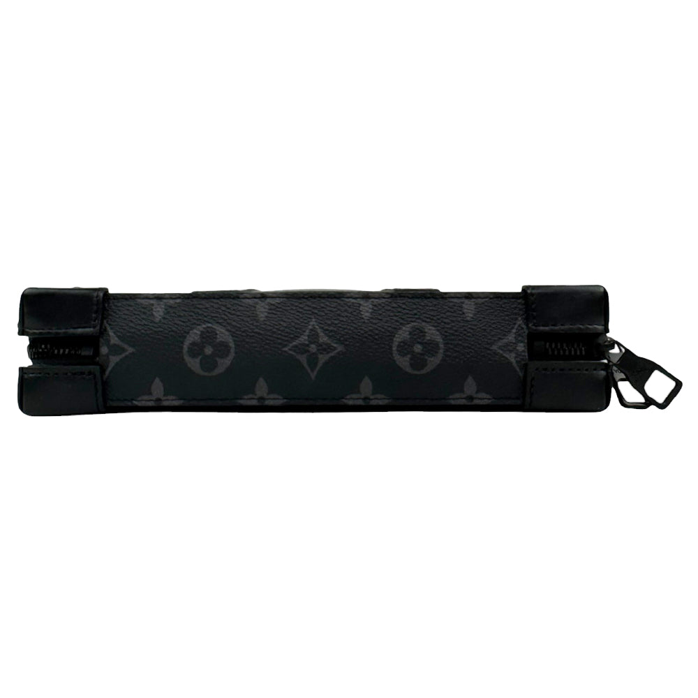 LOUIS VUITTON Graphite Monogram Trunk Wearable Wallet LHQ502