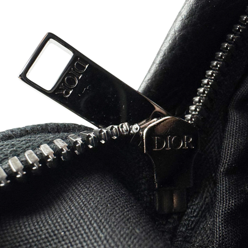 DIOR Black Oblique Jaquard Backpack LHQ504