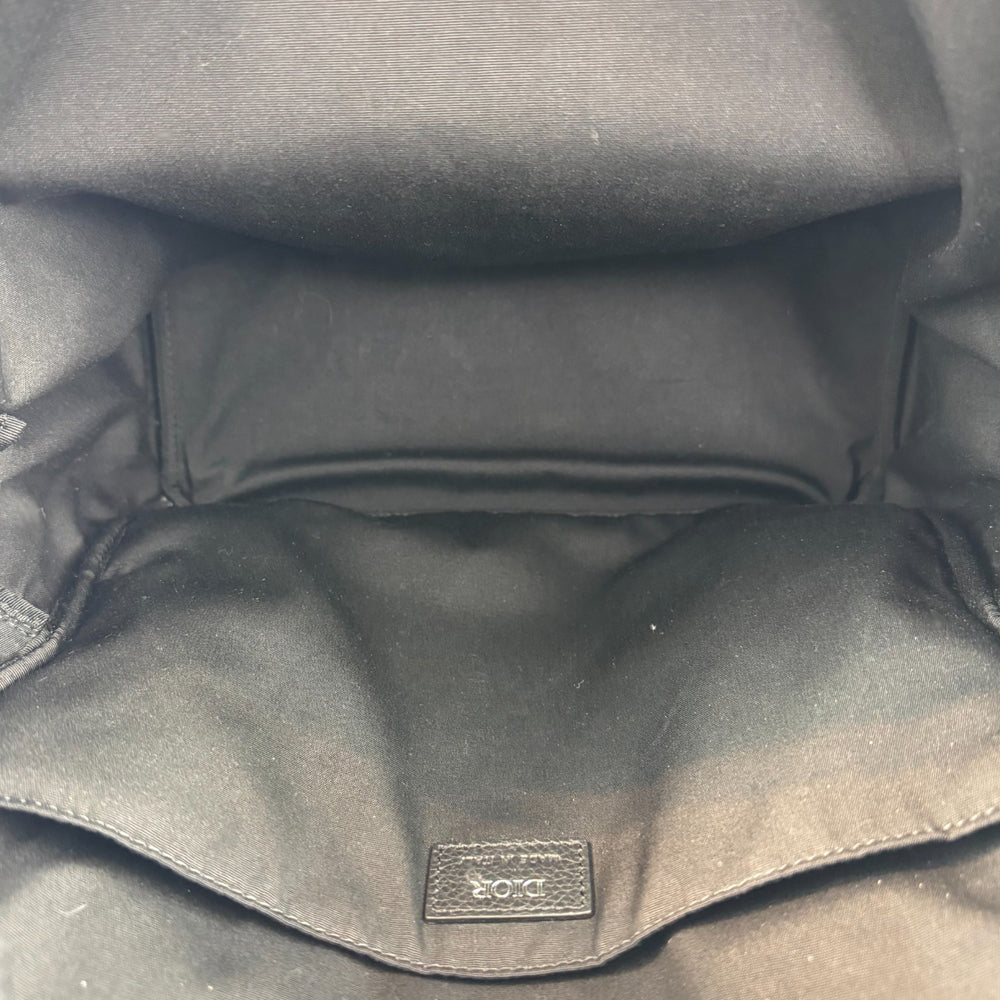 DIOR Black Oblique Jaquard Backpack LHQ504