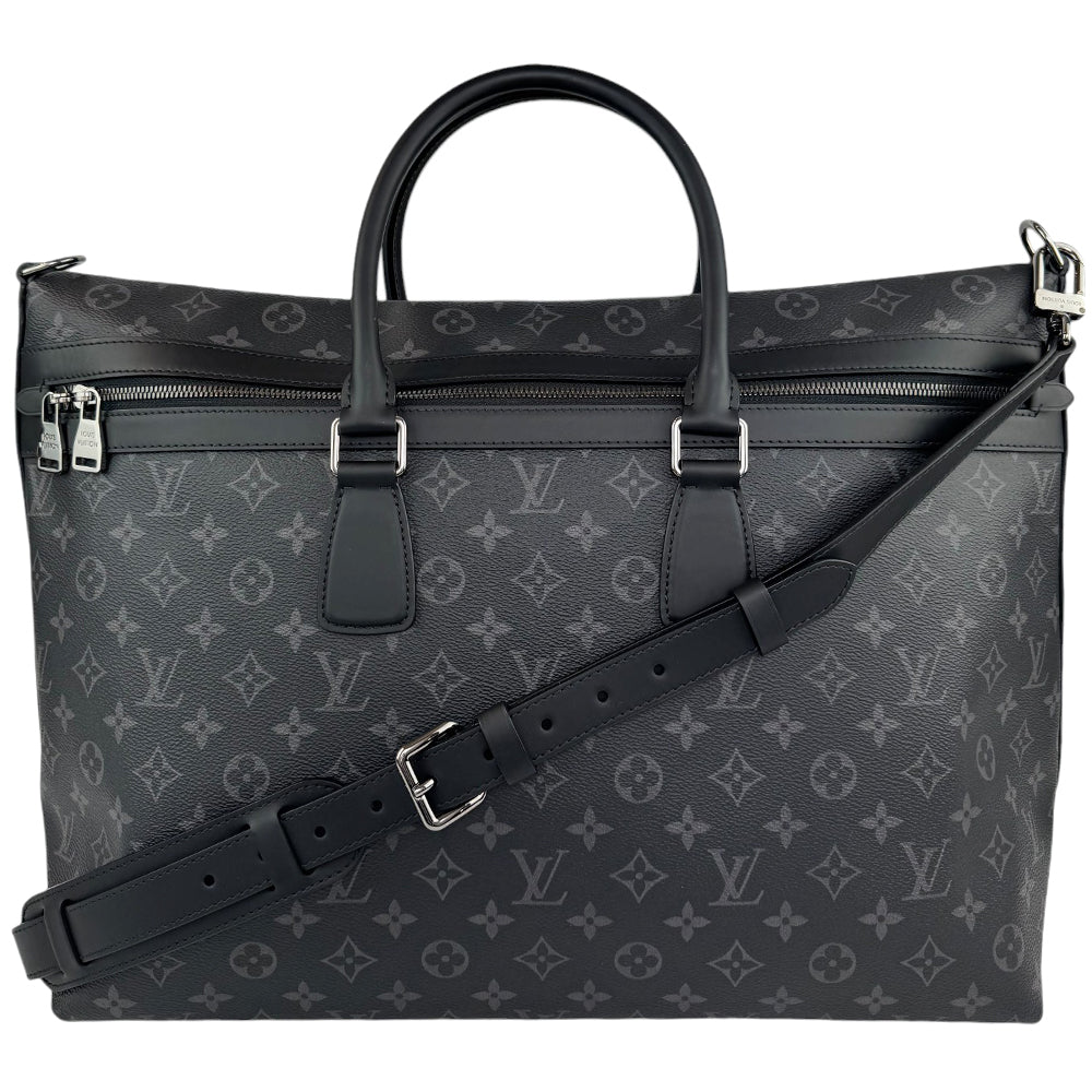 LOUIS VUITTON Graphite Monogram Eclipse Apollo Briefcase Shoulder Bag LHQ505