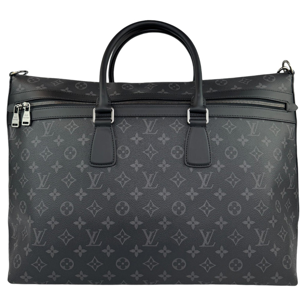 LOUIS VUITTON Graphite Monogram Eclipse Apollo Briefcase Shoulder Bag LHQ505