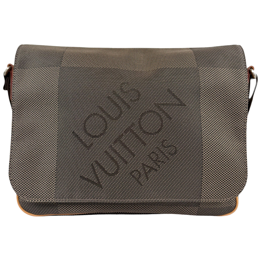 LOUIS VUITTON Brown Geant Medium Shoulder Messenger Bag LHQ509