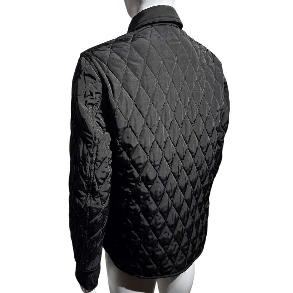 TOM FORD Quilted Black Breast Pocket Jacket Size Large LHQ515