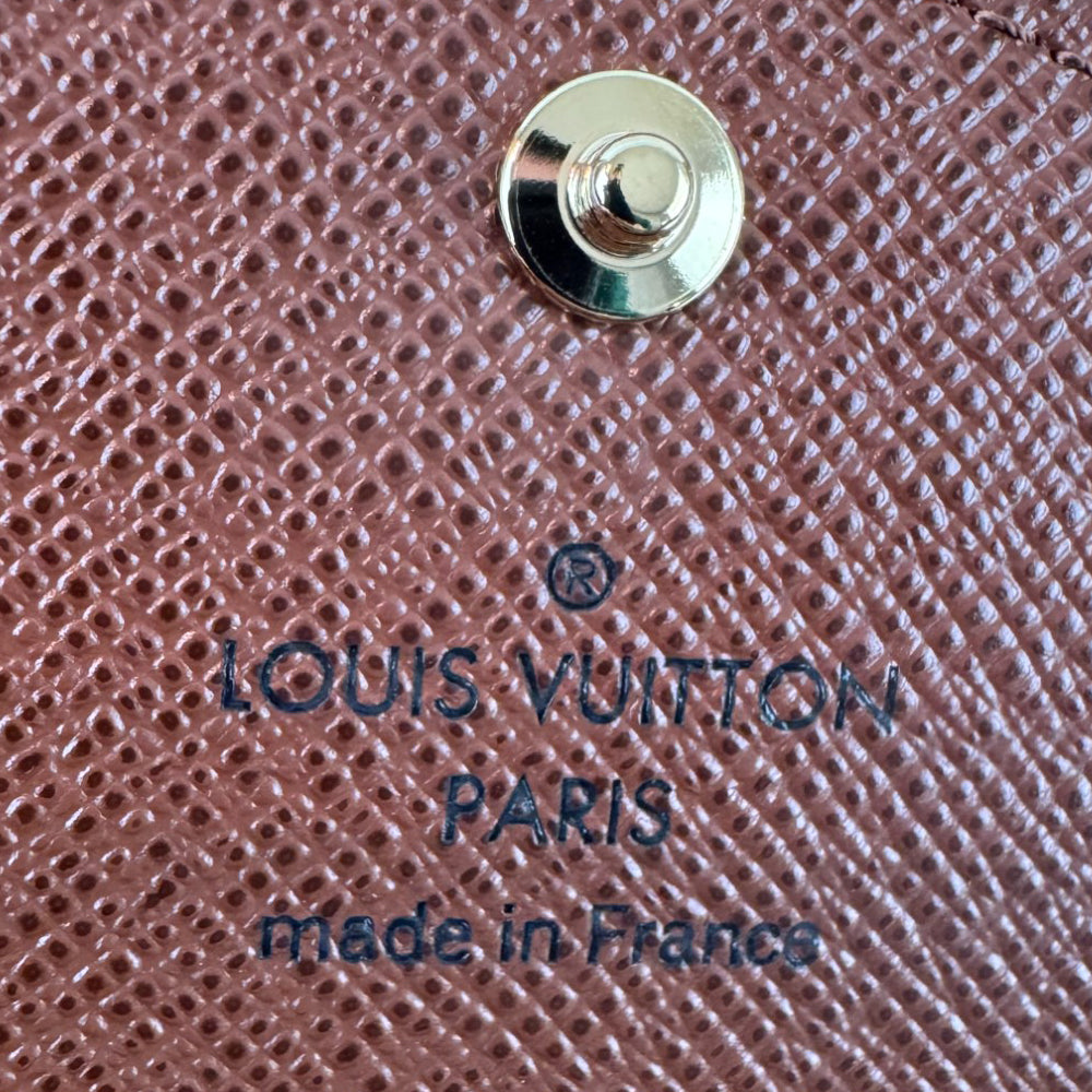 LOUIS VUITTON Sarah Brown Monogram Purse Wallet LHQ520