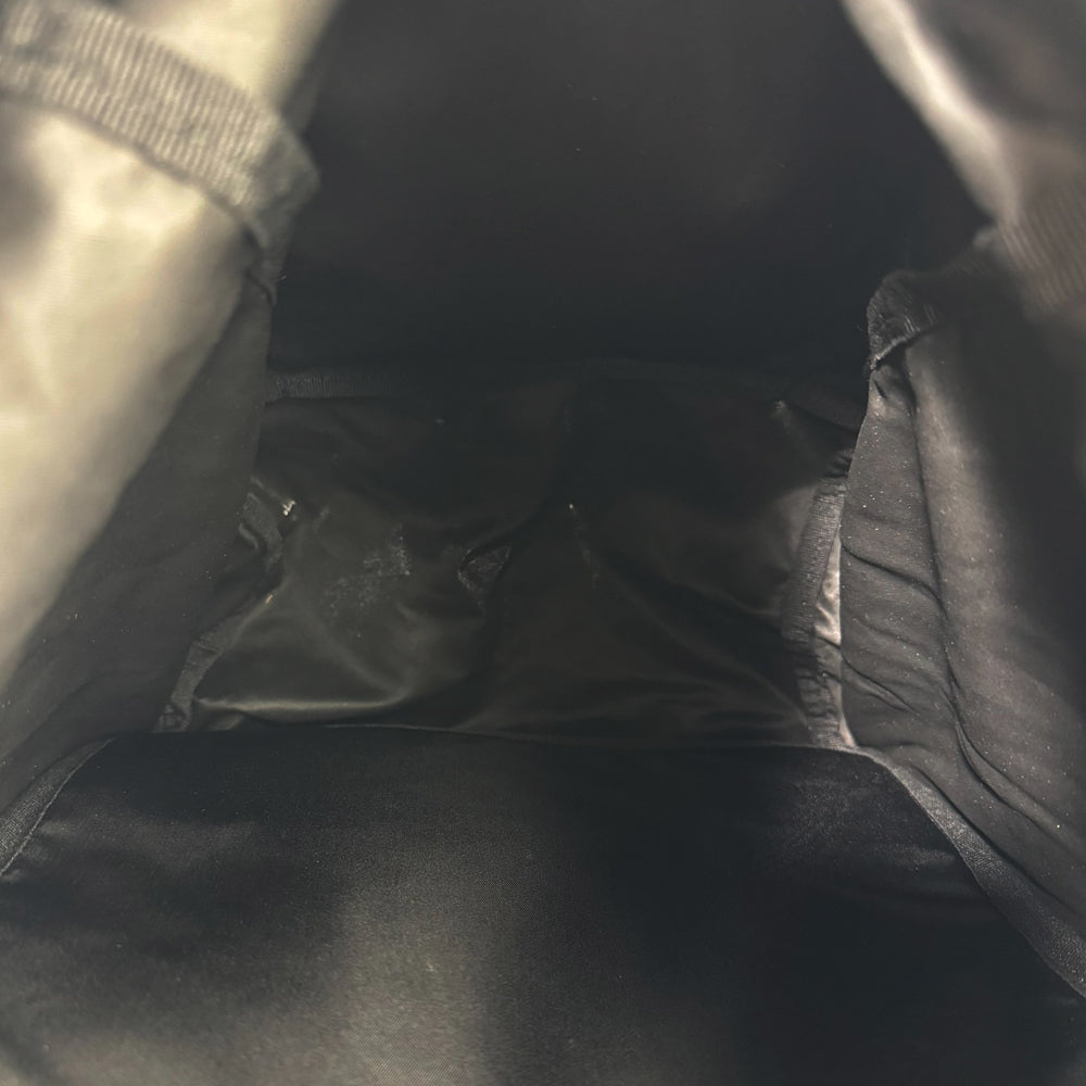 PRADA Large Black Nylon Backpack LHQ589