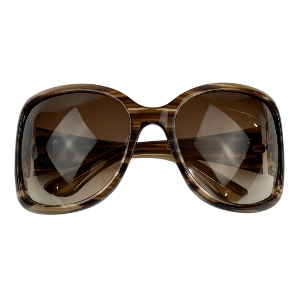 GUCCI Brown Oversized Sunglasses LHQ599