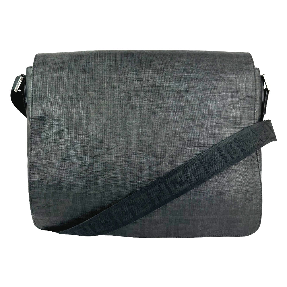 FENDI Stoff Umhängetasche Messenger Bag LHQ60