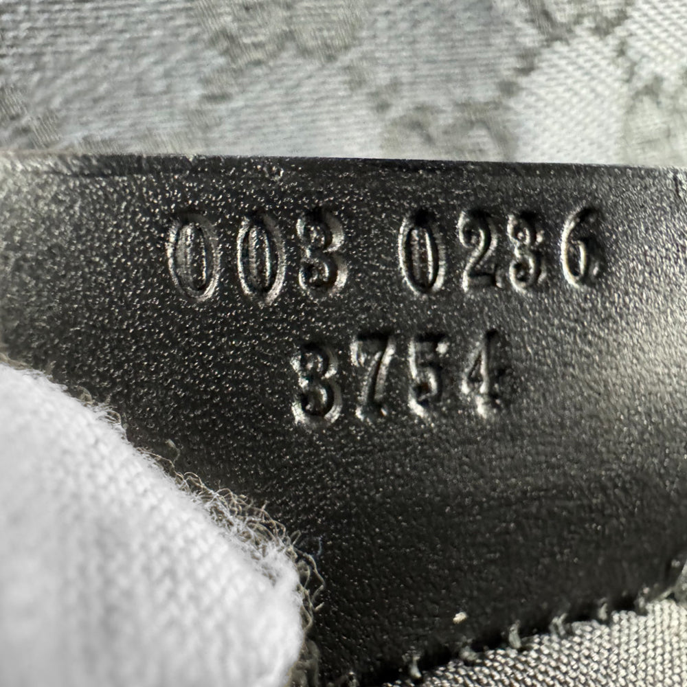 GUCCI GG Black Canvas Backpack LHQ600