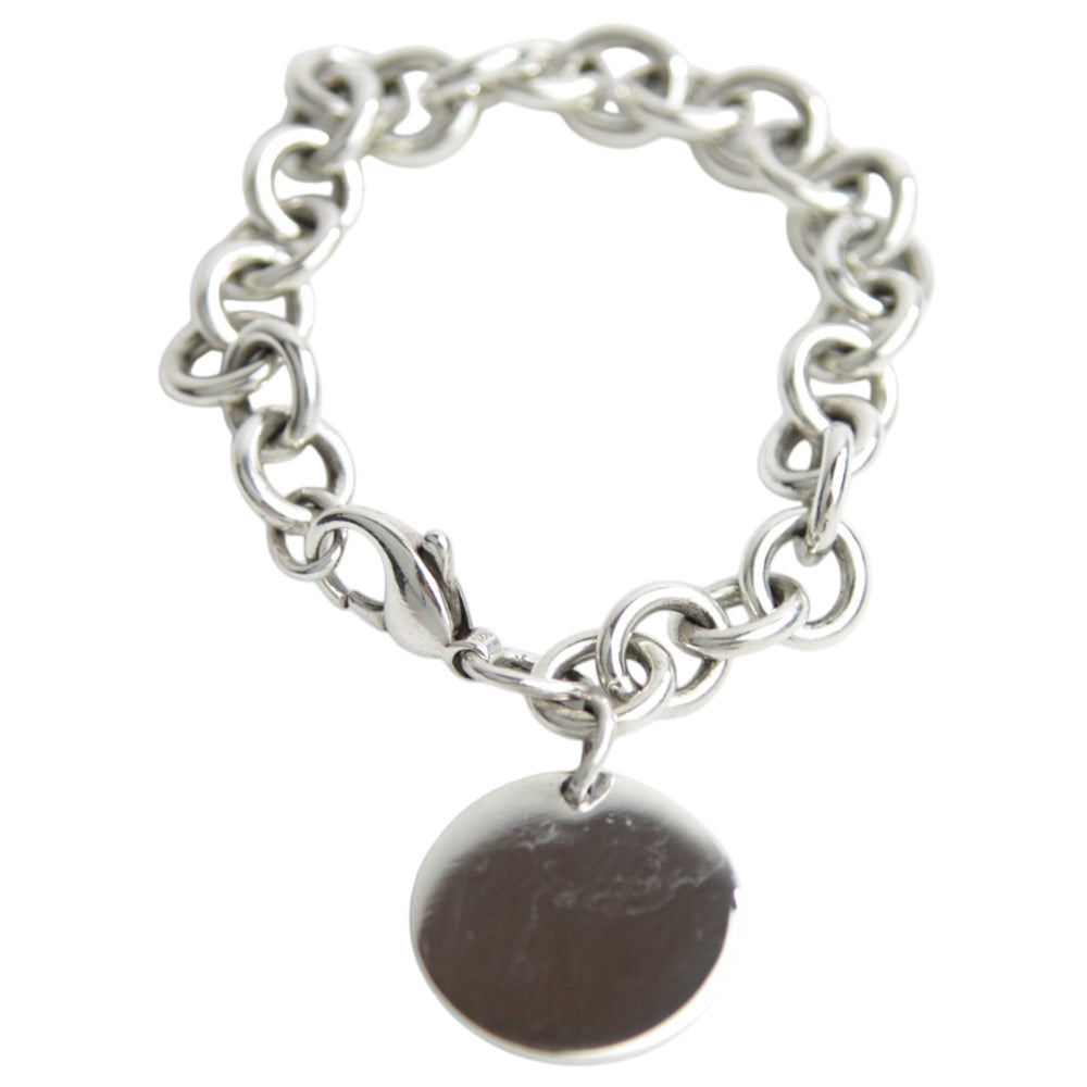 TIFFANY & CO Circle Tag Return To Bracelet LHQ603