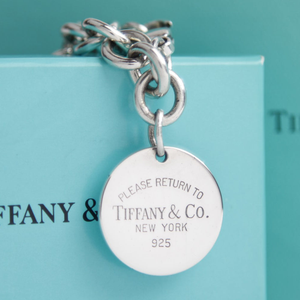 TIFFANY & CO Circle Tag Return To Bracelet LHQ603