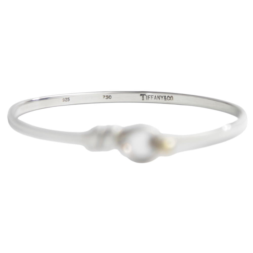 TIFFANY & CO Hook & Eye Silver Bangle LHQ606