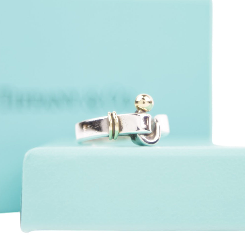 TIFFANY & CO Hook & Eye Ring LHQ607