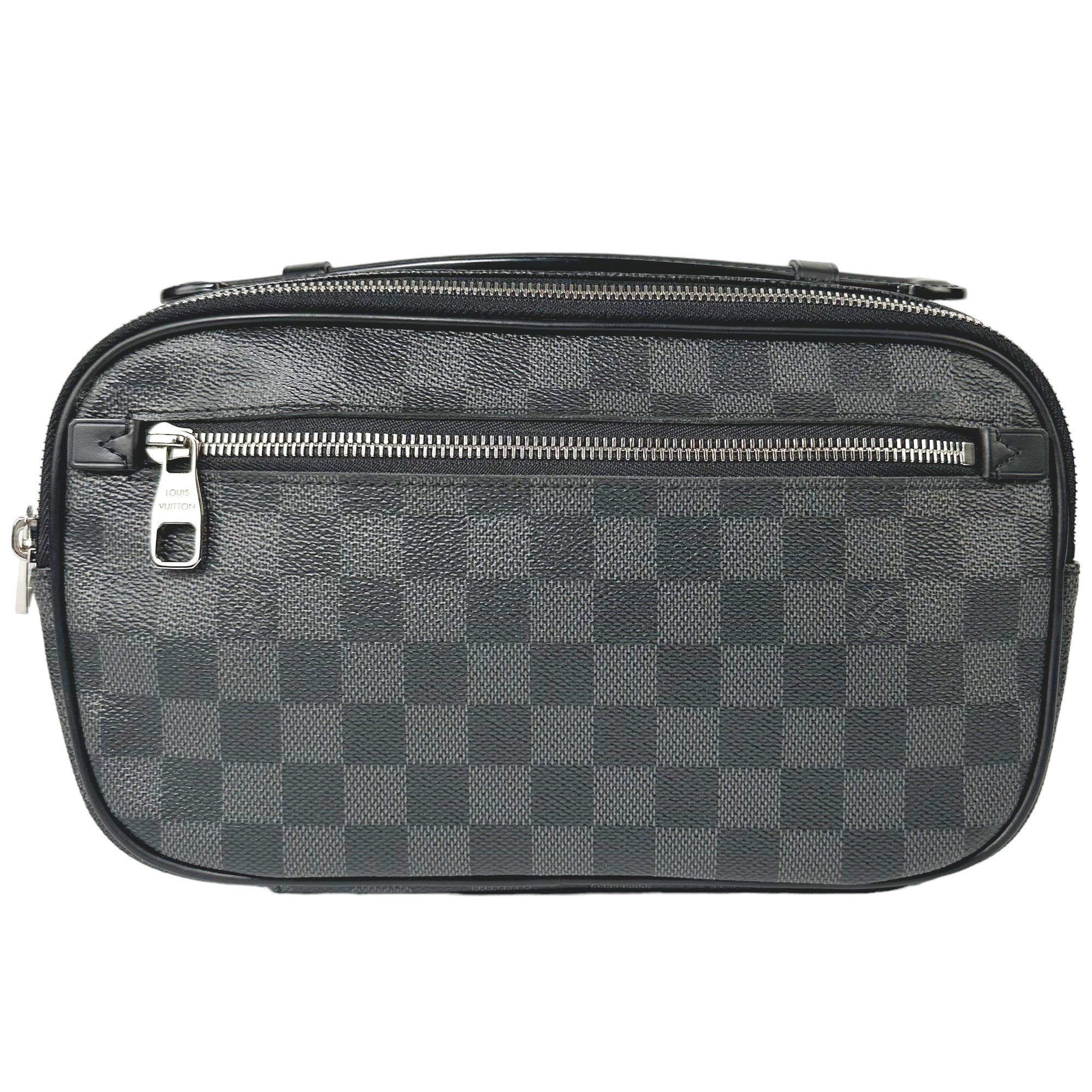 LOUIS VUITTON Ambler Graphite Damier Sac ceinture/corps LHQ61