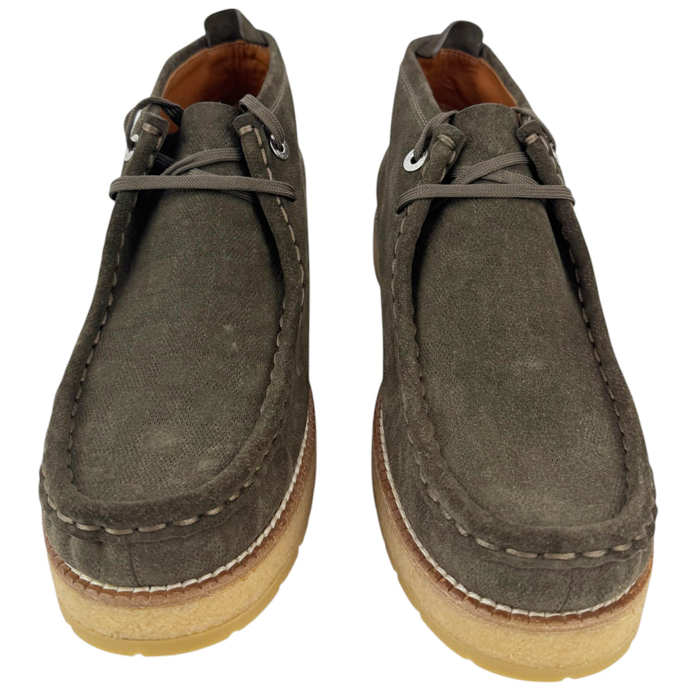 LOUIS VUITTON Wallaby Boots Size 8.5 LHQ615
