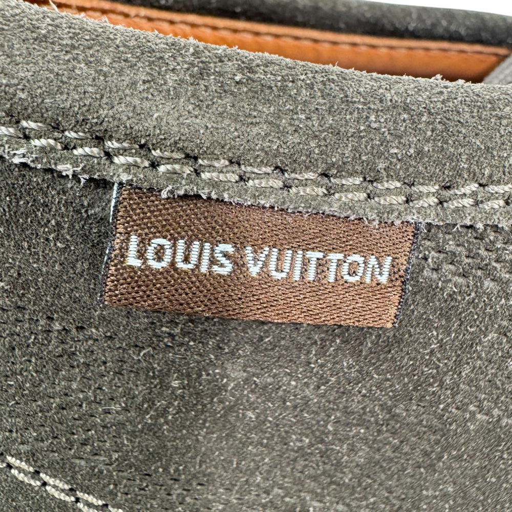 LOUIS VUITTON Wallaby Boots Size 8.5 LHQ615