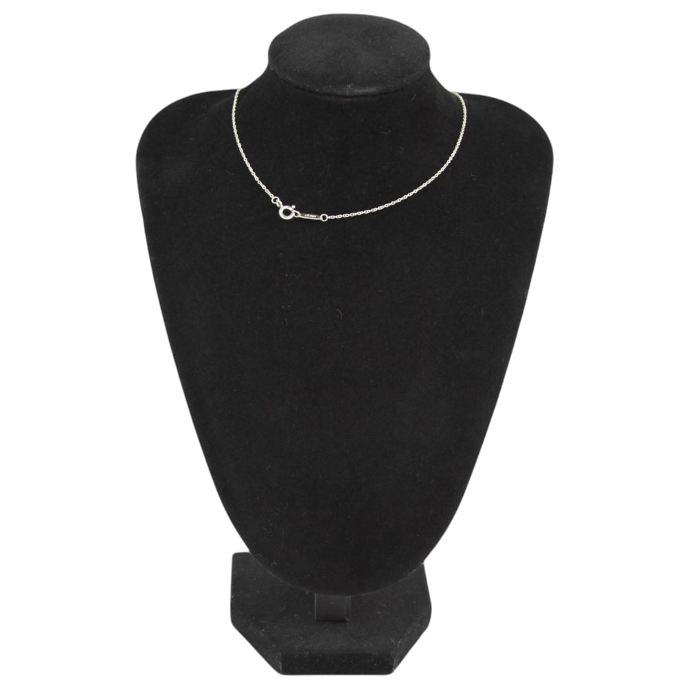 TIFFANY & CO Double Heart Return To Necklace LHQ617