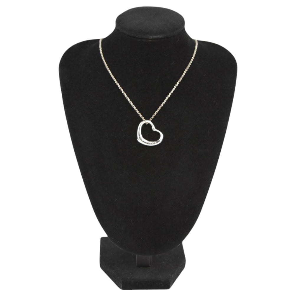 TIFFANY & CO Open Heart Necklace LHQ619