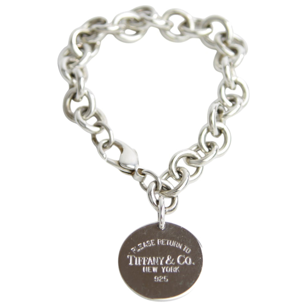 TIFFANY & CO Return To Circular Tag Bracelet LHQ620