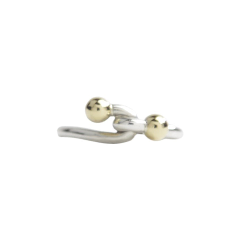 TIFFANY & CO Hook & Eye Love Knot Ring LHQ622