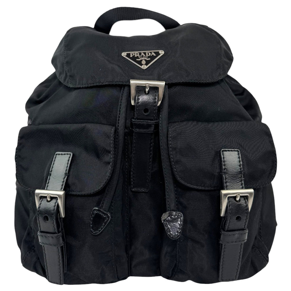 PRADA Black Nylon Backpack LHQ627