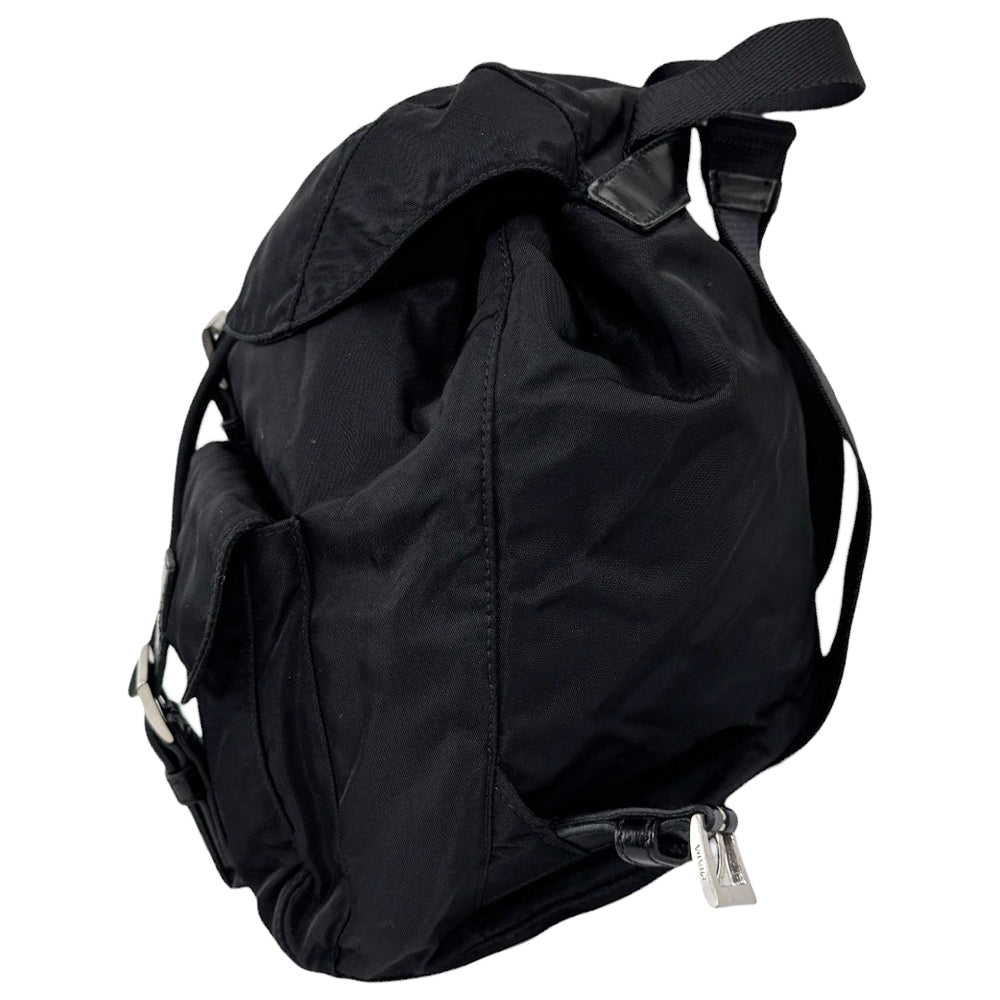 PRADA Black Nylon Backpack LHQ627