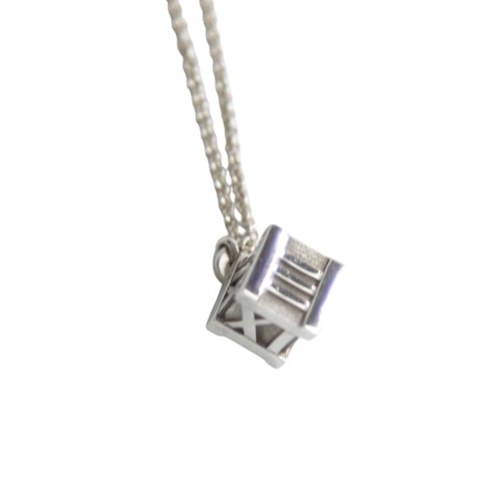 TIFFANY & Co. Atlas Cube Pendant Necklace LHQ629