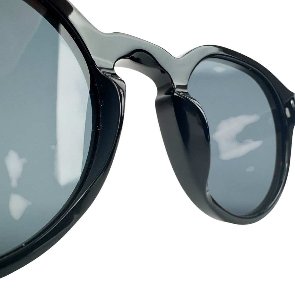 LOUIS VUITTON Black Round Sunglasses LHQ634