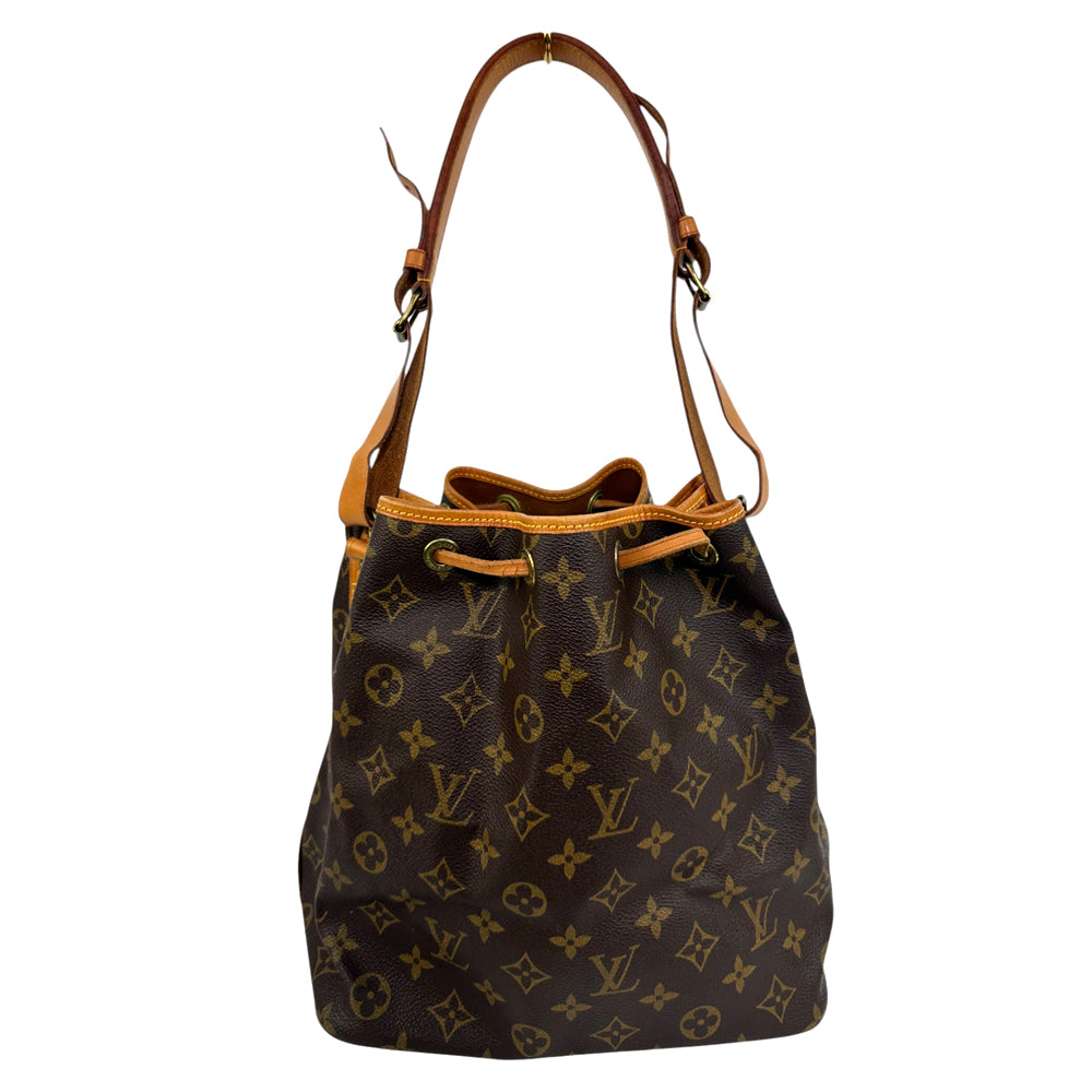 LOUIS VUITTON Petit Noe Monogram Bag LHQ655