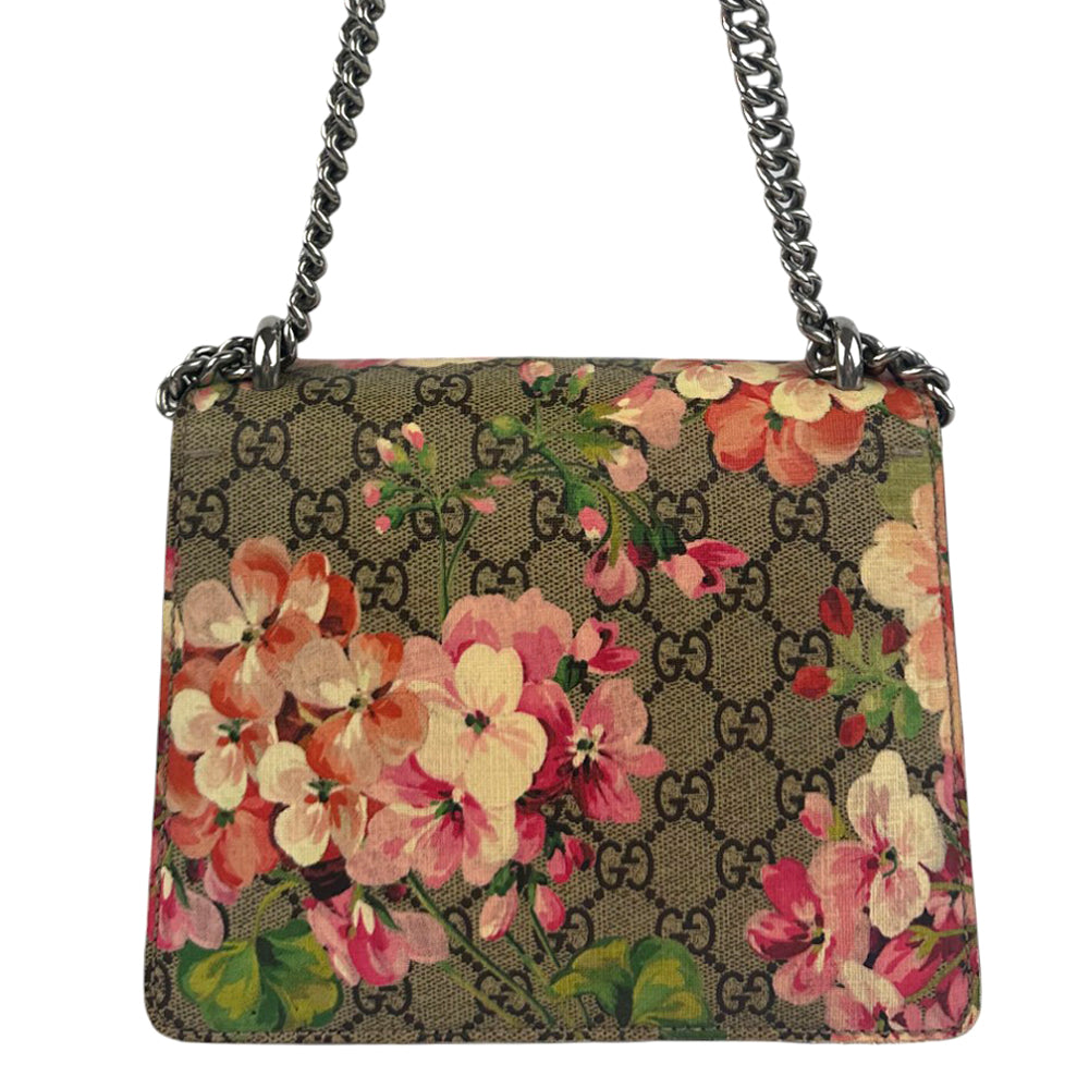 GUCCI Dionysus Blooms GG Supreme Shoulder Bag LHQ656