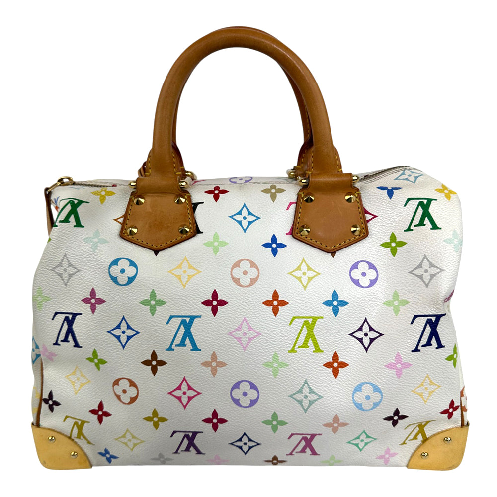 LOUIS VUITTON x Takashi Murakami Speedy 30 Damier Azur LHQ658