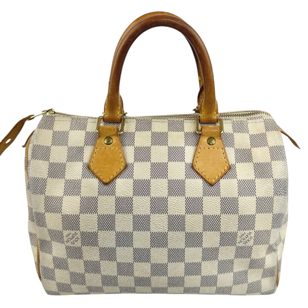 LOUIS VUITTON Speedy 25 Damier Azure Bag LHQ660