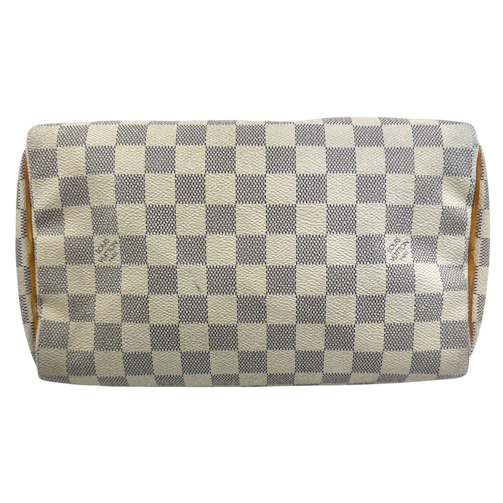 LOUIS VUITTON Speedy 25 Damier Azure Bag LHQ660
