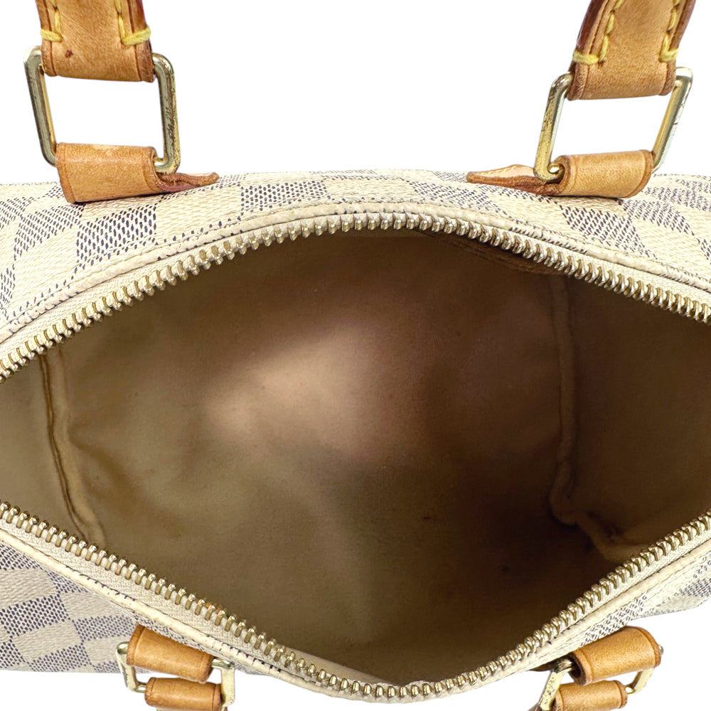 LOUIS VUITTON Speedy 25 Damier Azure Bag LHQ660
