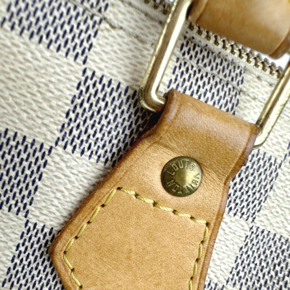 LOUIS VUITTON Speedy 25 Damier Azure Bag LHQ660