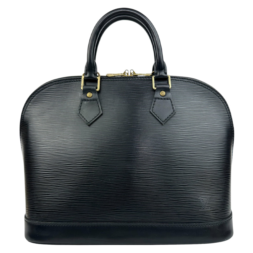 LOUIS VUITTON Alma PM Epi Black LHQ669