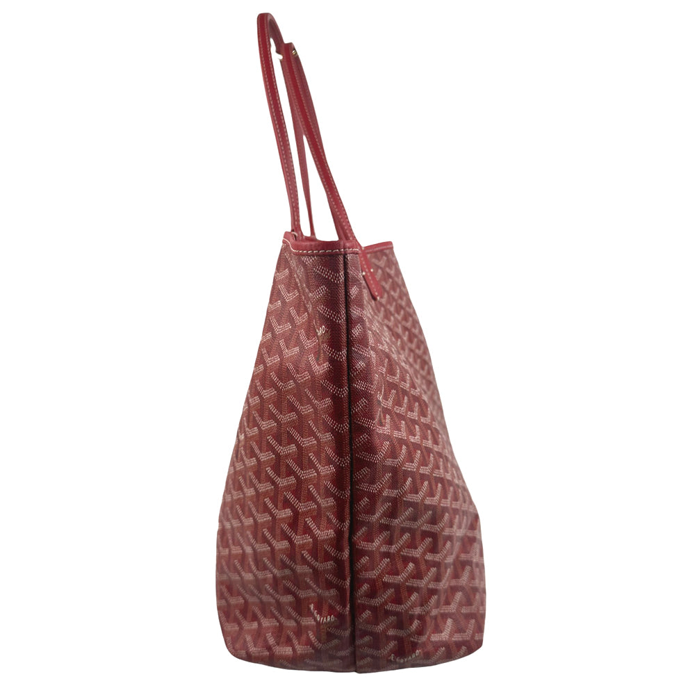 GOYARD Saint Louis Tote Bag GM Red with Red Pouch LHQ671