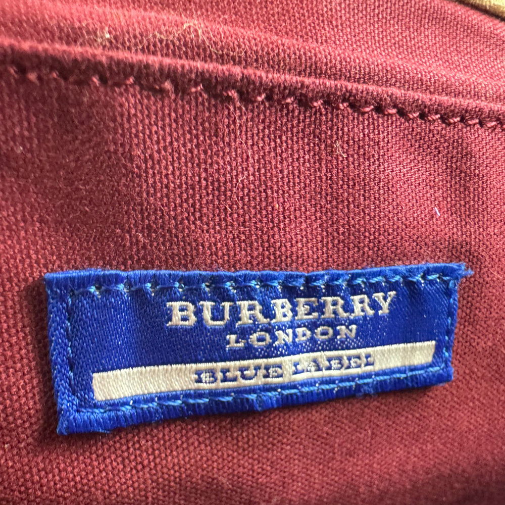 BURBERRY Blue Label Nova Check Beige Tote Bag LHQ685