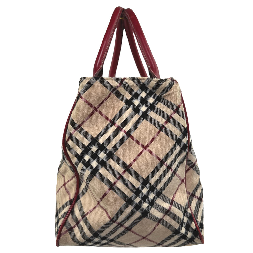 BURBERRY Blue Label Nova Check Beige Tote Bag LHQ685