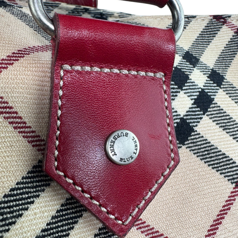 BURBERRY Blue Label Nova Check Beige Tote Bag LHQ685