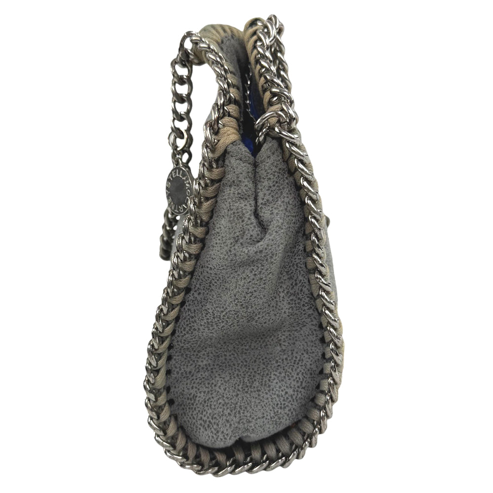 STELLA McCARTNEY Falabella Grey Chain Shoulder Bag LHQ689