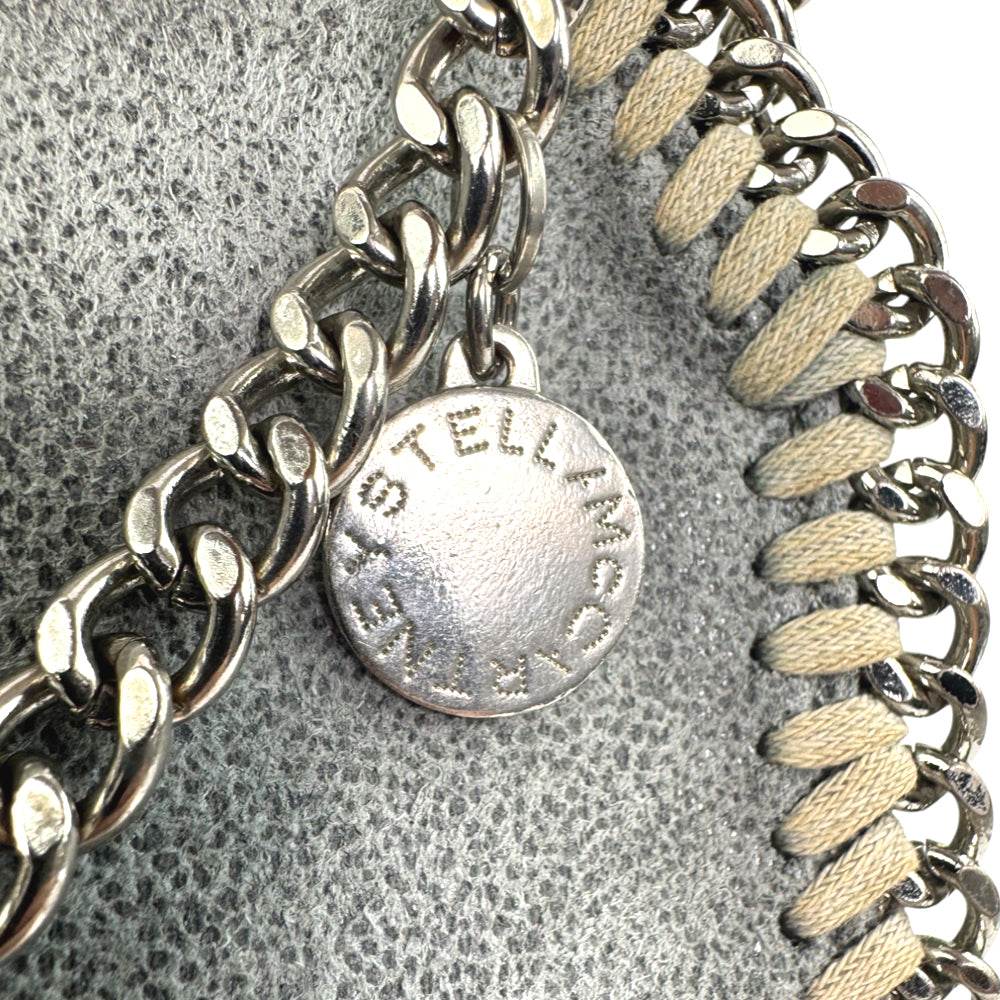 STELLA McCARTNEY Falabella Grey Chain Shoulder Bag LHQ689
