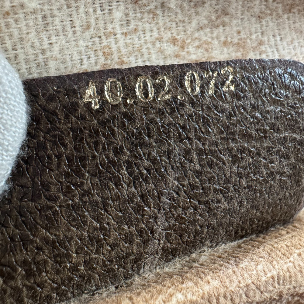GUCCI GG Supreme Brown Boston Bag LHQ690