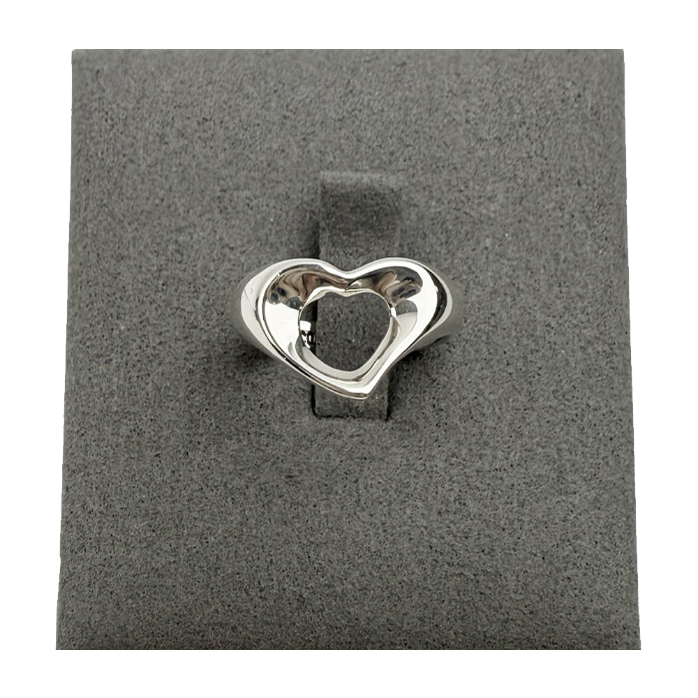 TIFFANY & CO Loving Hearts Silver Ring LHQ708