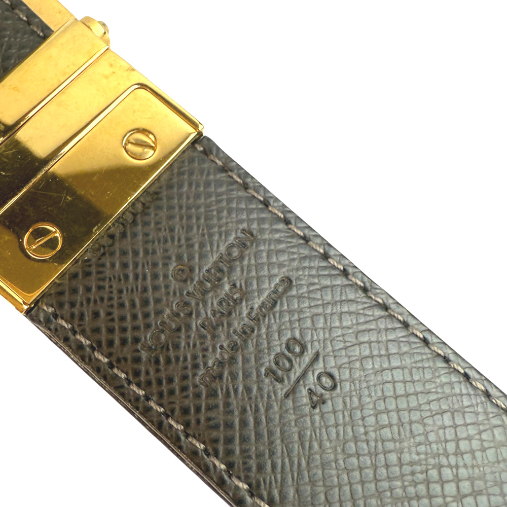 LOUIS VUITTON Damier Ebene Enventour Belt Size 100cm/40" LHQ712