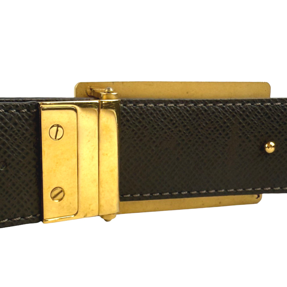 LOUIS VUITTON Damier Ebene Enventour Belt Size 100cm/40" LHQ712