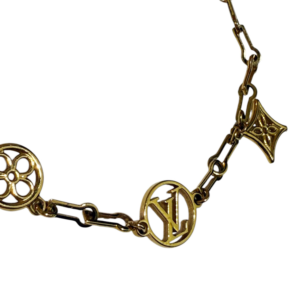 LOUIS VUITTON Forever Young Gold Bracelet LHQ734