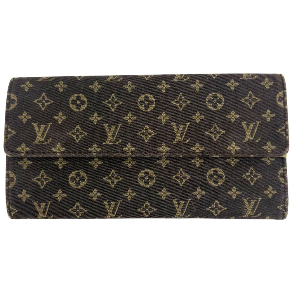 LOUIS VUITTON Sarah Ebene Monogram Portefeuille Purse Wallet LHQ738