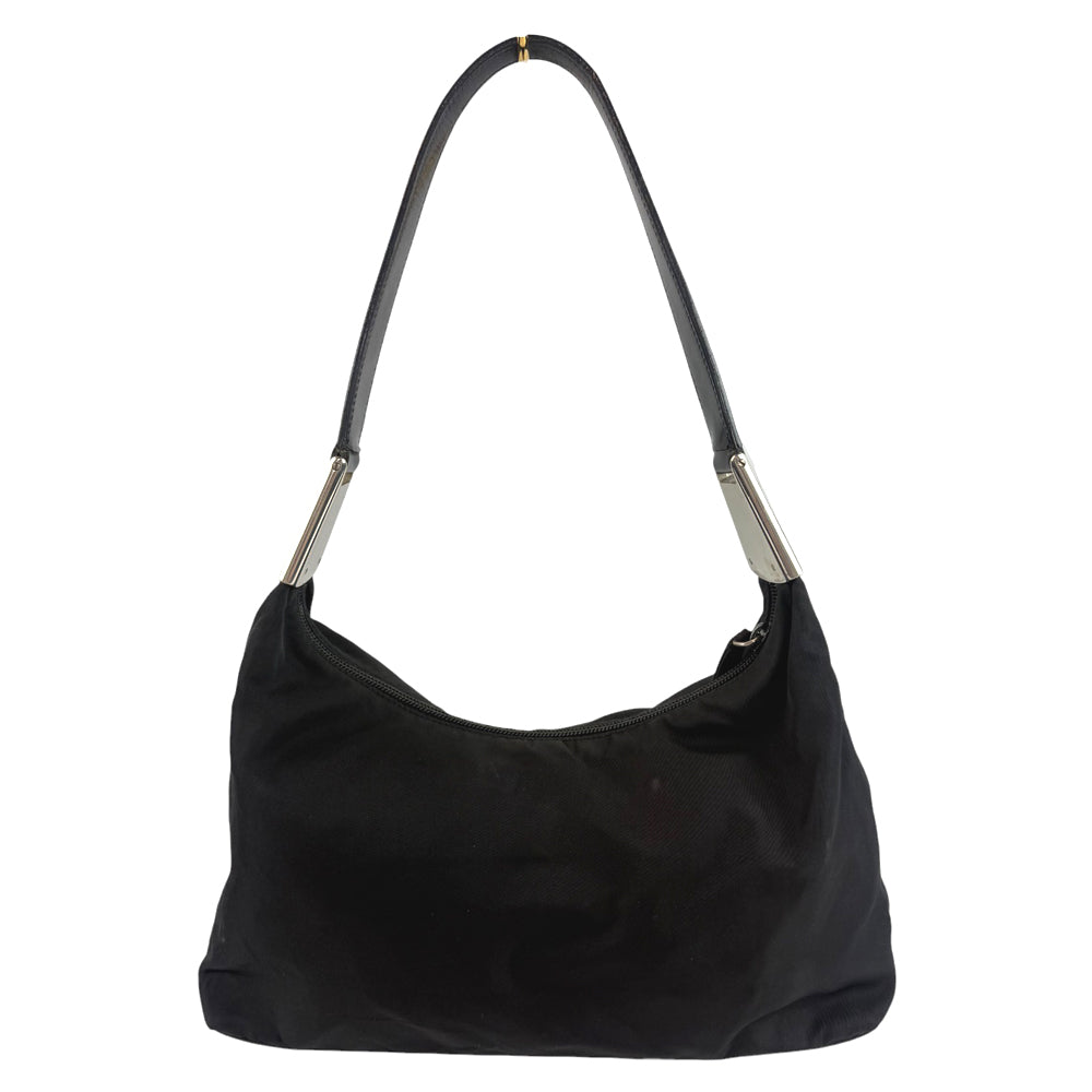 PRADA Black Nylon Shoulder Bag LHQ741